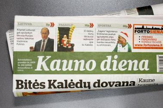 "Diena Media News" audituos "Kauno diena", "Vilniaus diena" ir "Klaipėda" tiražus