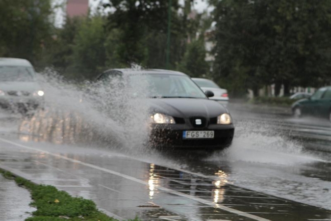 Prognozuojamas škvalas Klaipėdą turėtų aplenkti 