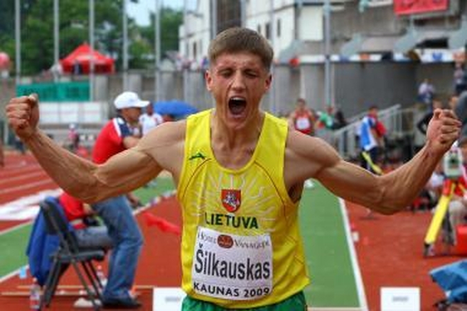 Mantas Šilkauskas lengvaatlečių studentų turnyre JAV buvo aštuntas