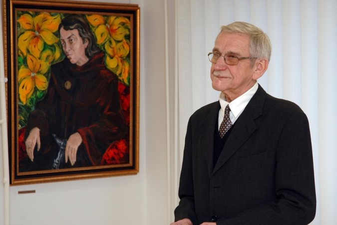 Mirė unikalias freskas restauravęs tapytojas B. Uogintas