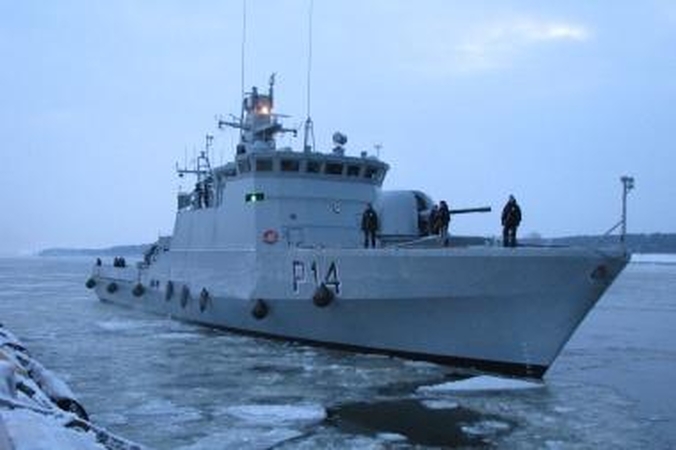 Naujas Karinių jūrų pajėgų laivas jau Klaipėdoje