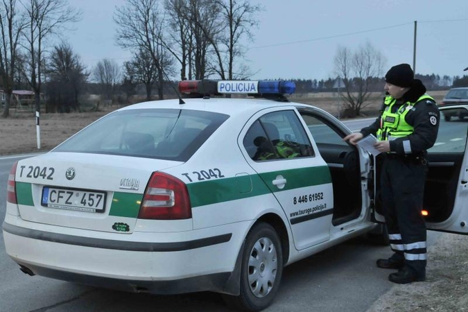 Saugaus eismo dieną  policija prašo vairuotojų saugoti save ir kitus