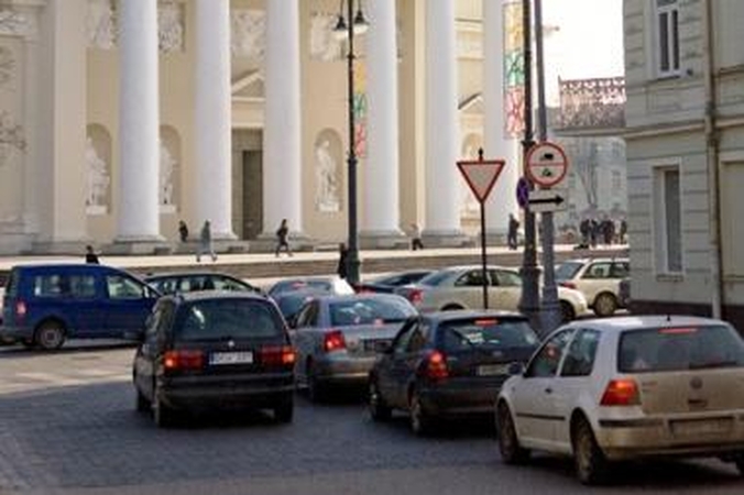 Įvažiavimas į Vilniaus senamiestį bus mokamas