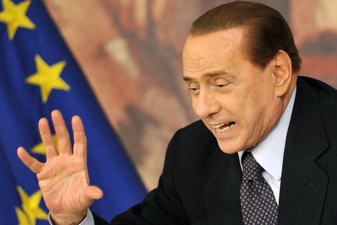 S.Berlusconį su gimtadieniu pasveikino D.Medvedevas ir V.Putinas