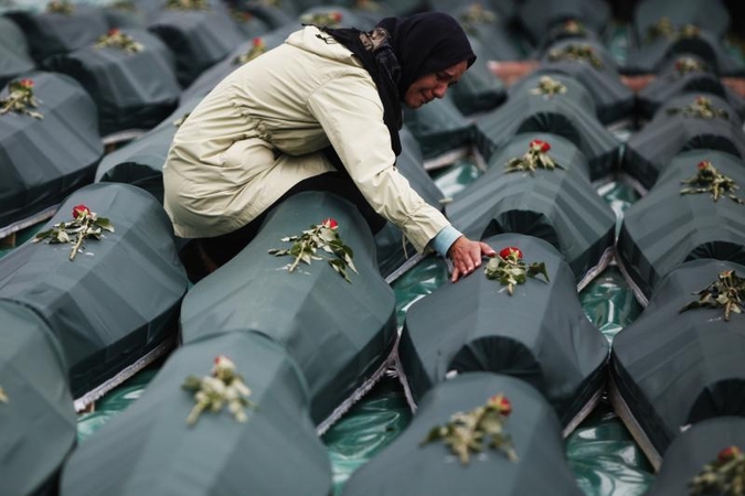 Bosnijoje ir Hercegovinoje palaidoti 66 nužudytų musulmonų palaikai