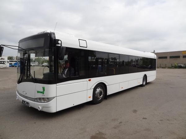 Panevėžį pasiekė pirmasis naujas hibridinis autobusas