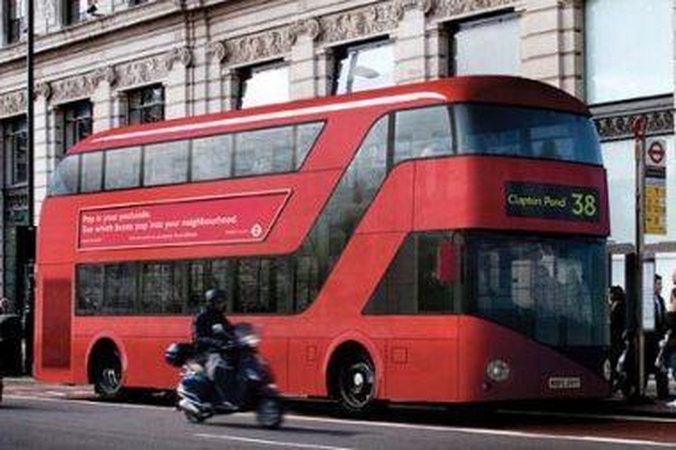 Olimpinėms žaidynėms – naujasis Londono dviaukštis 