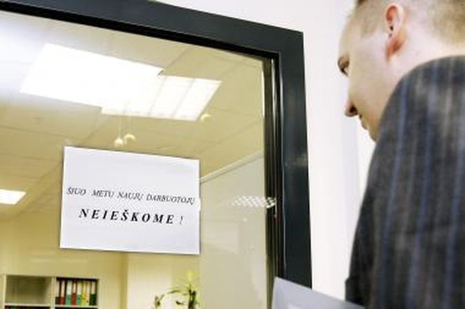 Nedarbo lygis Kaune - beveik 12 procentų