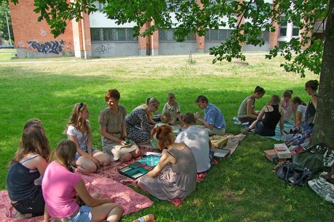 Bibliotekoje – vasaros žaidimų popietės
