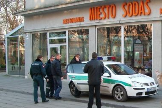 Nenorėjo sumokėti už vaišes restorane 