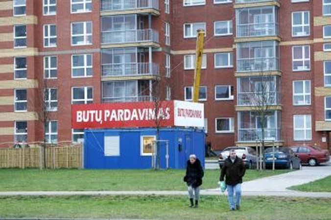 Butų kainos didmiesčiuose pasiekė 2005-ųjų lygį
