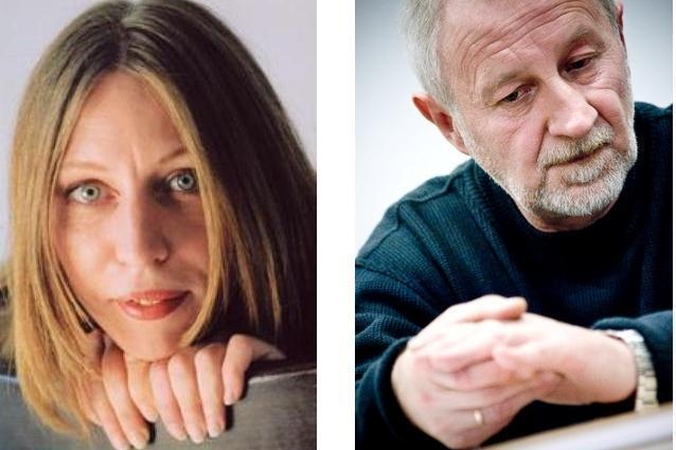 I.Simonaitytės bibliotekoje viešės poetai D.Čepauskaitė ir D.Kajokas