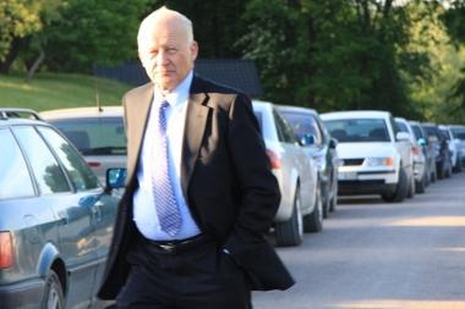 Sostinės meras į darbą atvyko pėsčiomis