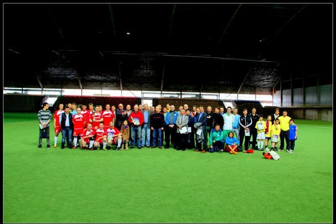 Savaitgalį politikai rungėsi futbolo aikštelėje