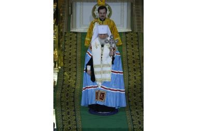 Patriarchas gavo valdžios simbolius