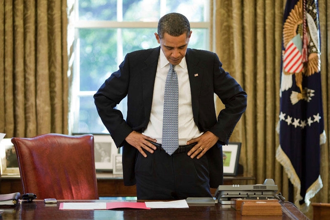 JAV prezidento Obamos rinkimų kampanijos būstinė tapo šaulio taikiniu