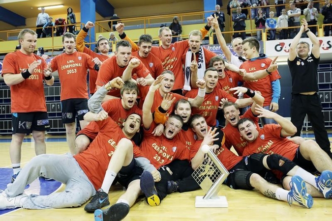 „Dragūnas“ - ketvirtąkart iš eilės Lietuvos rankinio lygos čempionas