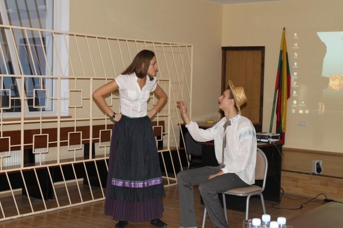 Teatralizuotas renginys Klaipėdos miesto apylinkės teisme