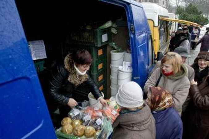 Mobilieji ūkininkų turgeliai nedings ir po krizės