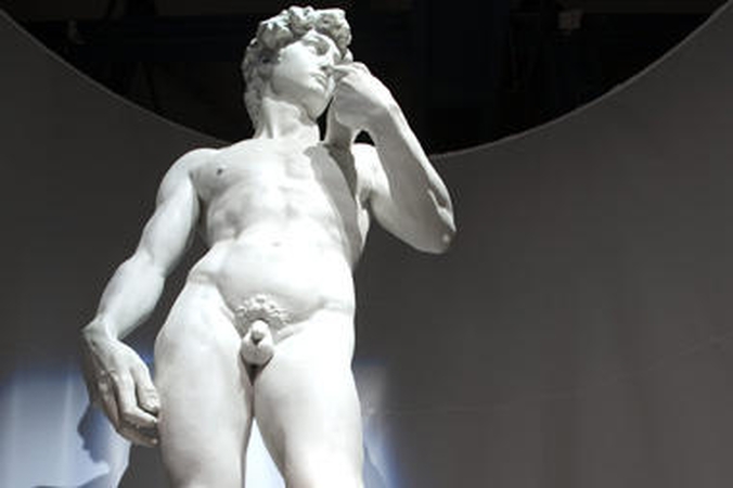 Kam priklauso Michelangelo „Dovydas“?