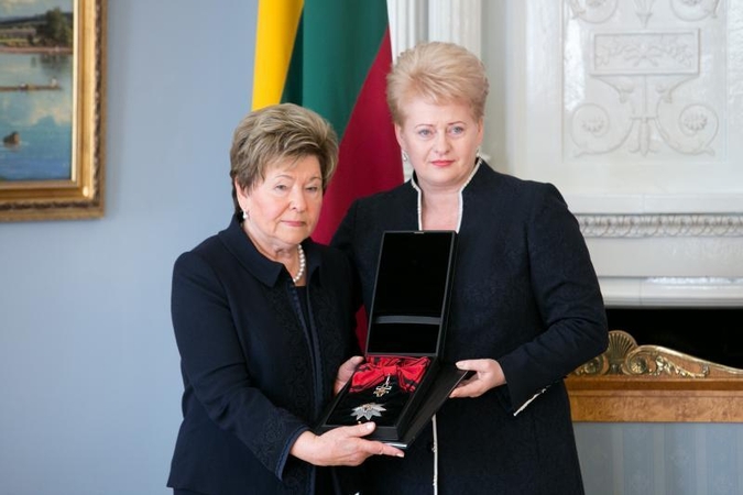 N.Jelcina: aš dėkinga, kad Lietuva taip įvertino Borisą