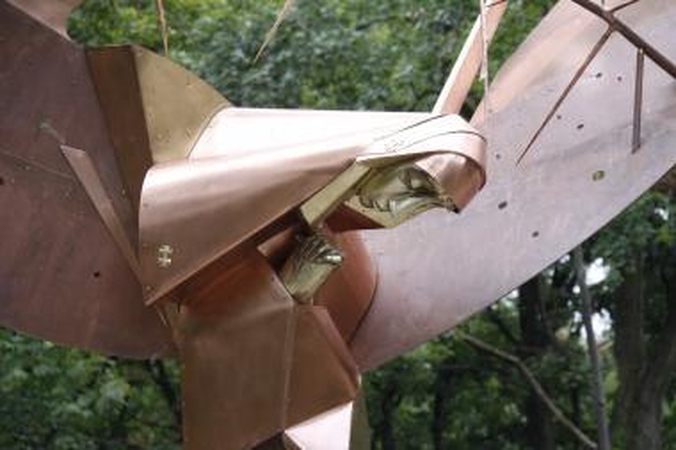 Paminklą partizanų motinai nuo vagių saugos vaizdo kamera