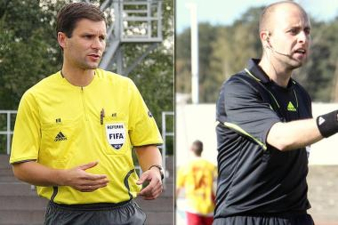 Lietuvos teisėjai pradeda darbą UEFA čempionatuose 