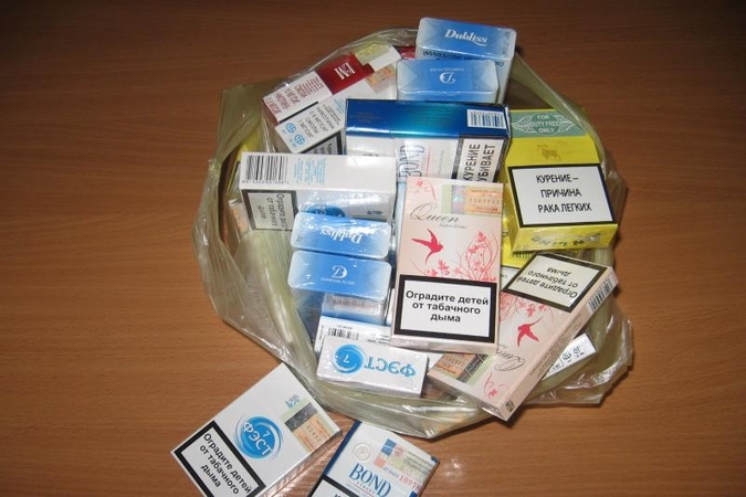 Kauno kioske buvo prekiaujama kontrabandinėmis cigaretėmis?