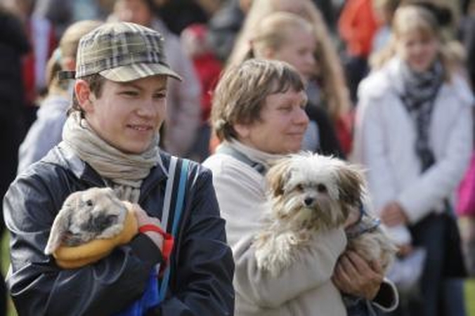 Gargžduose Pasaulinę gyvūnų dieną paminėjo daugiau nei 500 žmonių