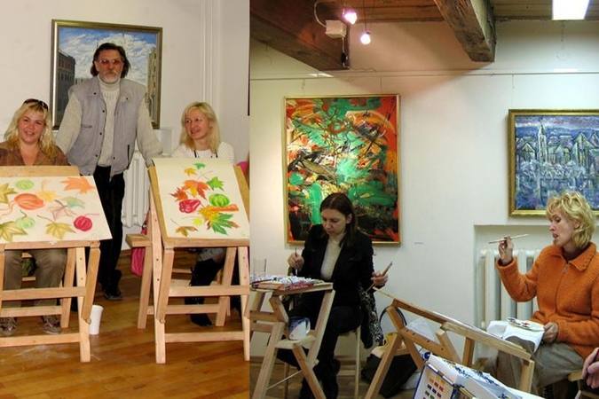 „Klaipėdos galerijoje“ – dailės mokykla suaugusiesiems