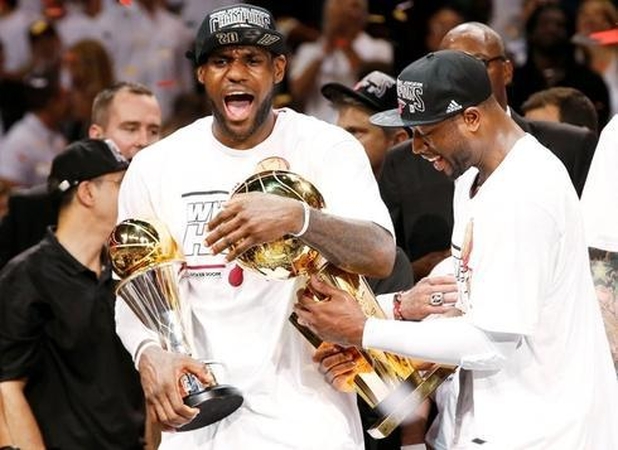 Fantastišką NBA finalo dramą vainikavo „Heat“ klubo triumfas (foto)
