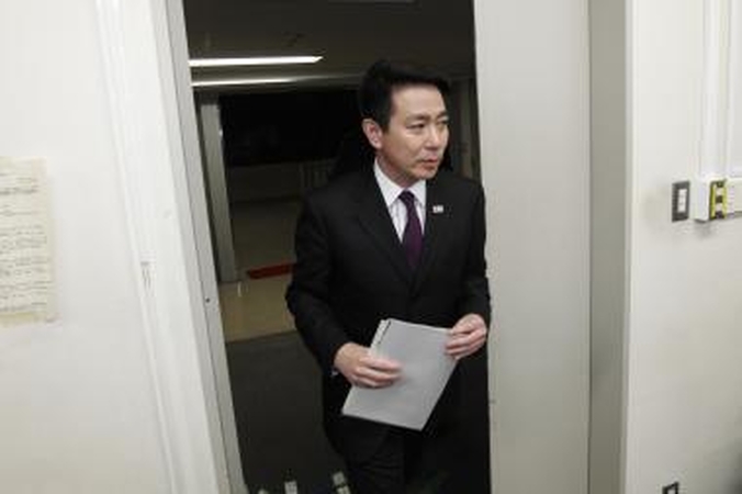 Japonijos užsienio reikalų ministras palieka postą