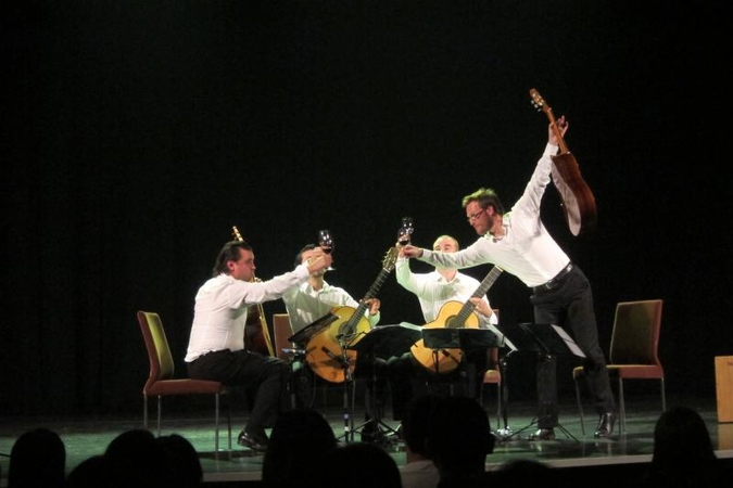 Baltijos gitarų kvartetas vėl pakviestas koncertuoti Kinijoje