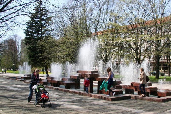 Prižiūrėtojų trims uostamiesčio fontanams surasti nepavyksta