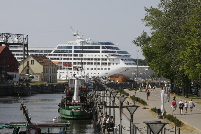 Klaipėdos jūrų uostą aplankė „Ocean Princess“