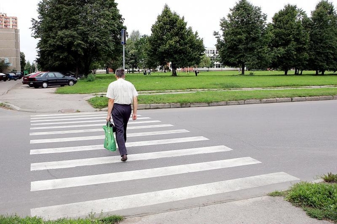 Policijos reidas: labiausiai prasikalto pėstieji
