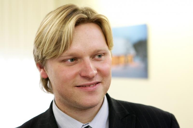 D.Budrys socialdemokratams dovanojo dainų rinkinį