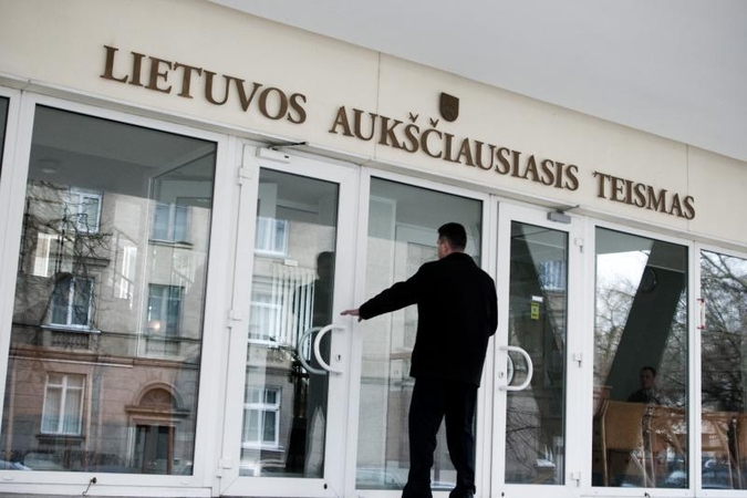 Aukščiausiasis Teismas paliko galioti A. Geležiui paskelbtą nuosprendį