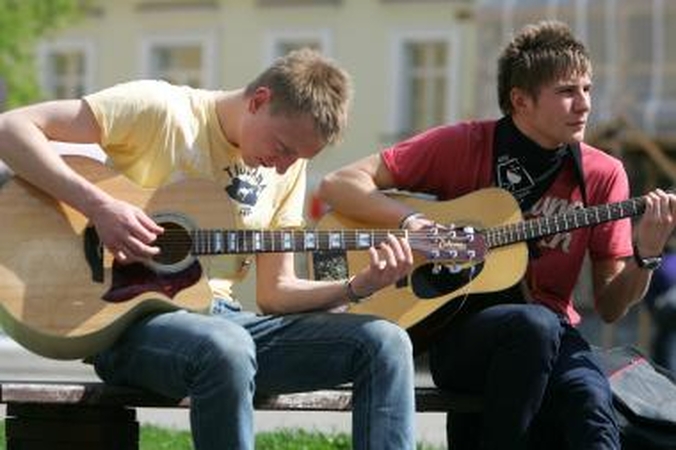 Gatvės muzikos dieną Klaipėdoje - įvairi muzika (programa)