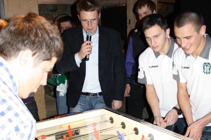 Aludės lankytojai išbandys profesionalių sportininkų jėgas