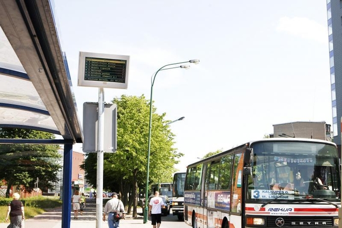 Per čempionatą autobusai Klaipėdoje važiuos ir naktį