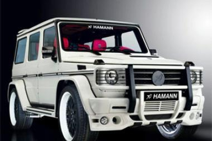 „Hamann“ patobulino „Mercedes-Benz G55 AMG“