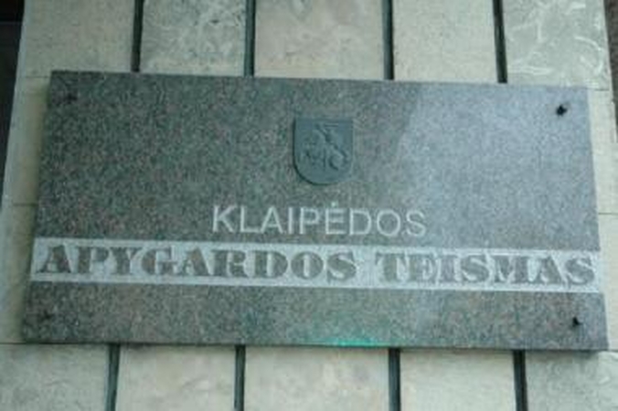 Dėl svetimo turto pasisavinimo klaipėdiečiams gresia teismas 