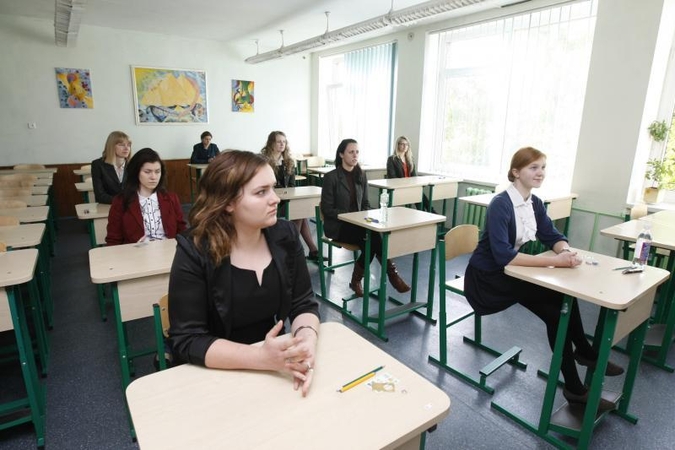 Pirmasis egzaminas Klaipėdoje – be kliūčių