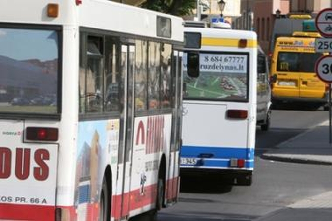 Autobusų bilietų kainos kaitaliosis kasmet?