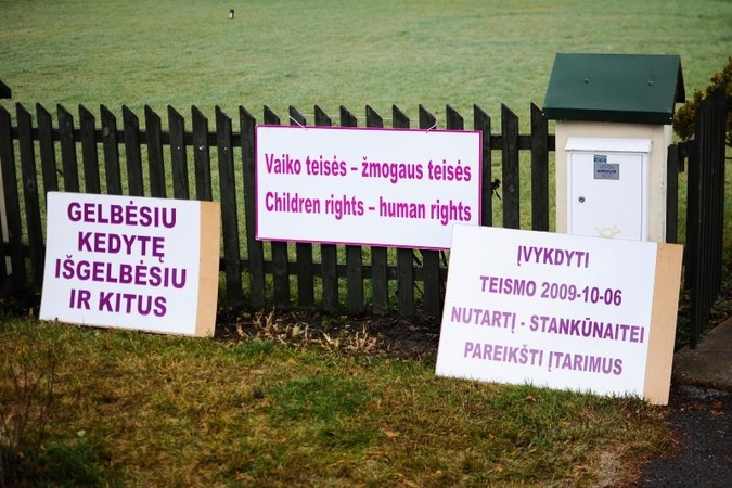 Pareiškimas dėl D.Kedžio dukters teisių pažeidimo  