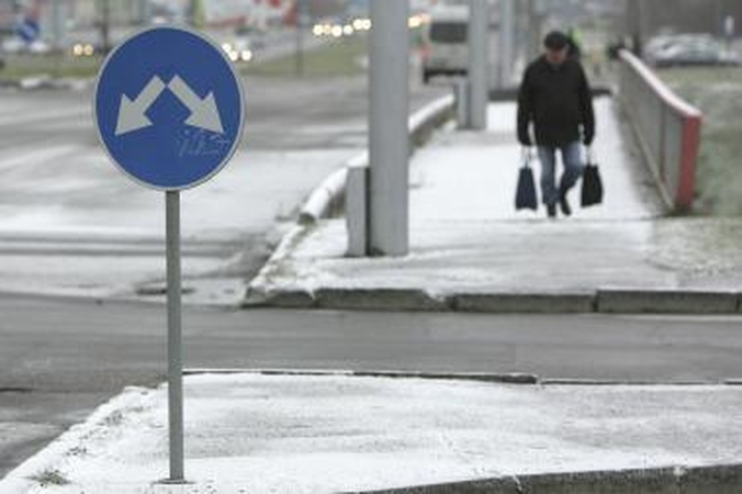 Telšiuose mirtinai sušalo moteris