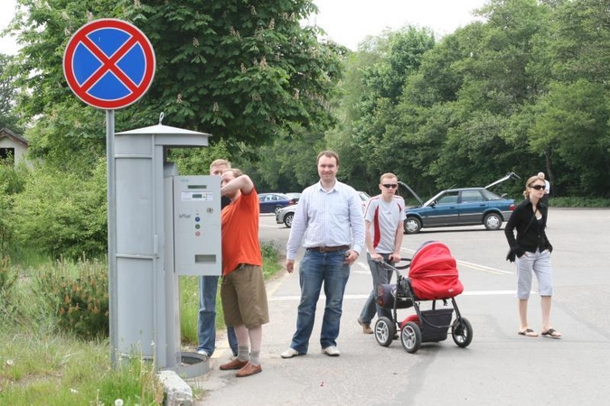 Vairuotojai vengia mokėti rinkliavą pajūryje