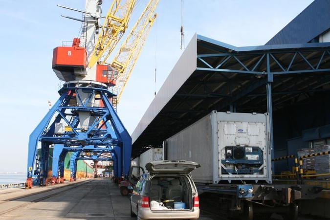 Konteinerių terminalo plėtrai – žalia šviesa 