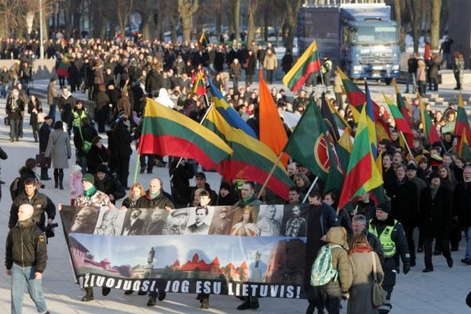 Vilniaus valdžia leido rengti kovo 11-osios eitynes Gedimino prospekte